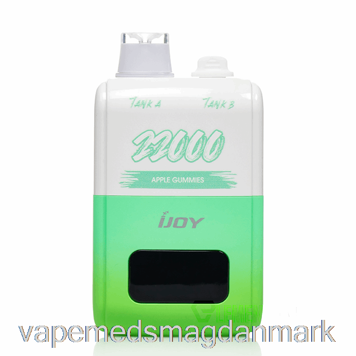 Vape Med Smag Ijoy Sd22000 Engangs æblegummier
